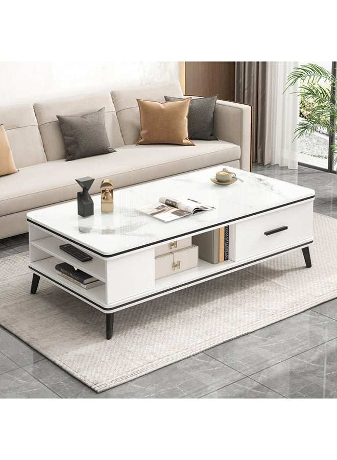 Coffee Table White 100x46x40 CM