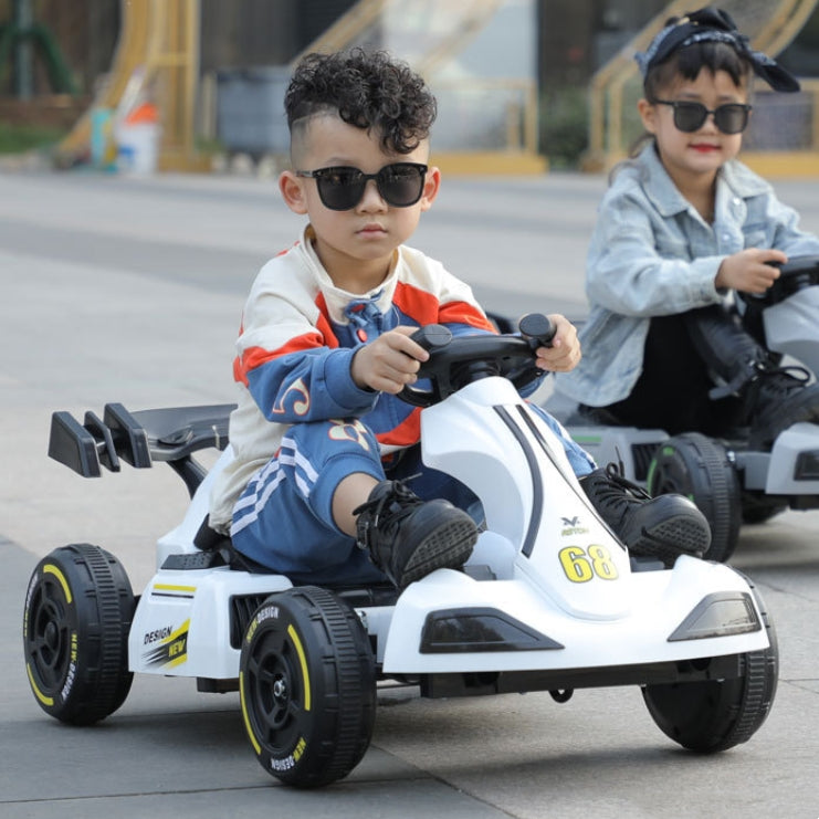 Go Kart para niños Paseo eléctrico multifunción en coche para niños