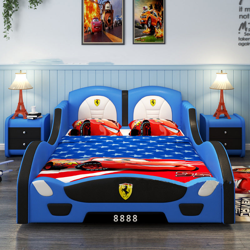 Children's Bed Bedroom Bed with Mattress 168*225cm