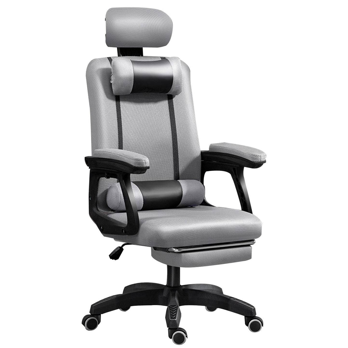 Office chair adjustable height computer chair swivel conference room chair with footrest