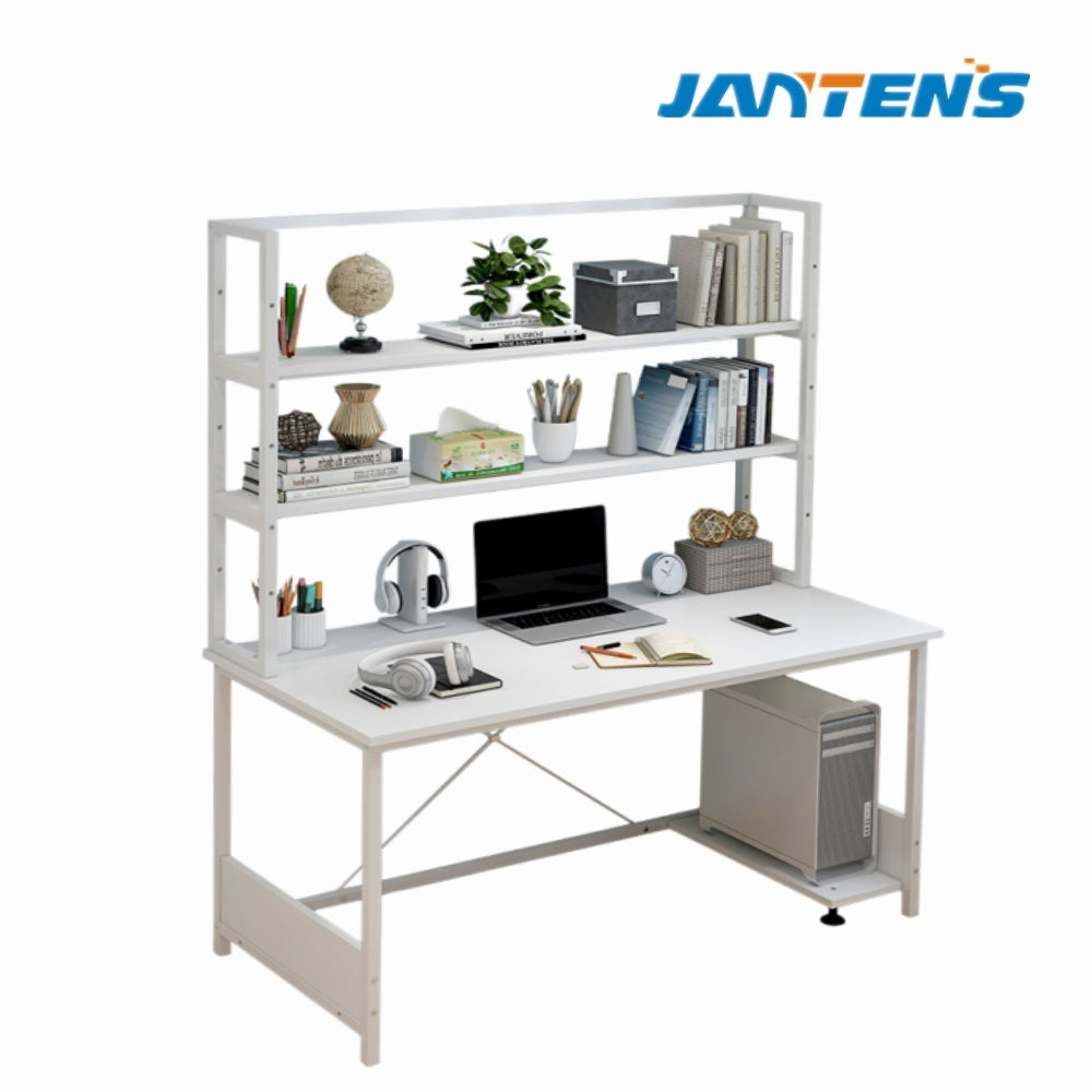 JANTENS with bookshelves computer desk