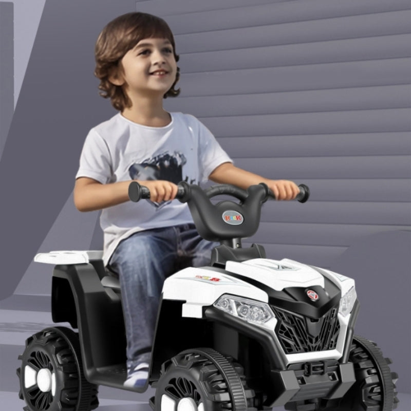 Coches eléctricos para niños, cuatro ruedas WQheels, motocicletas, coches todoterreno para niños