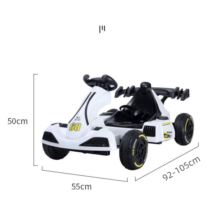 Go Kart para niños Paseo eléctrico multifunción en coche para niños